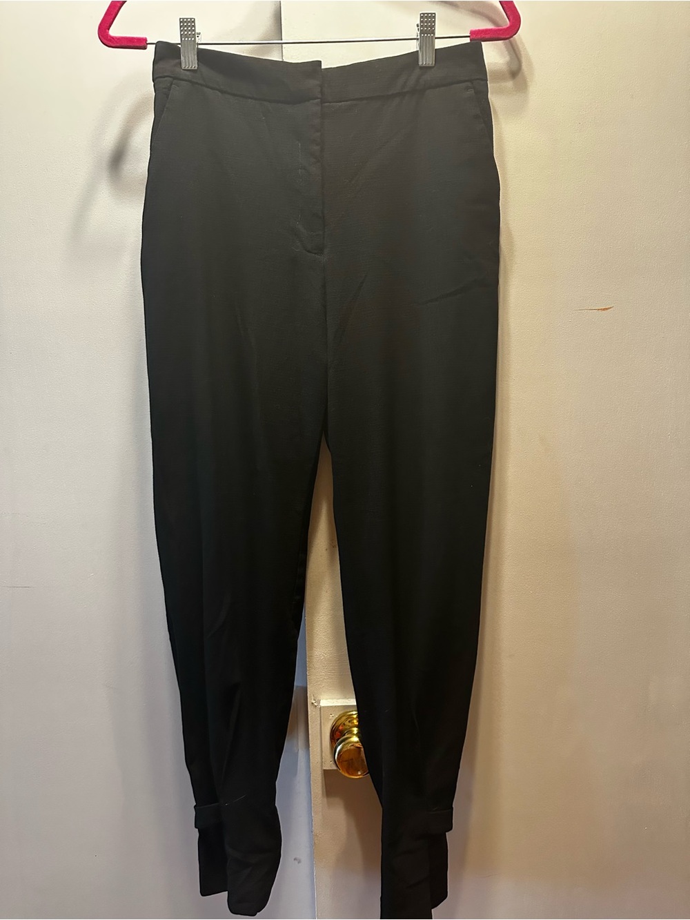 H&M Black Tapered Women's Pants